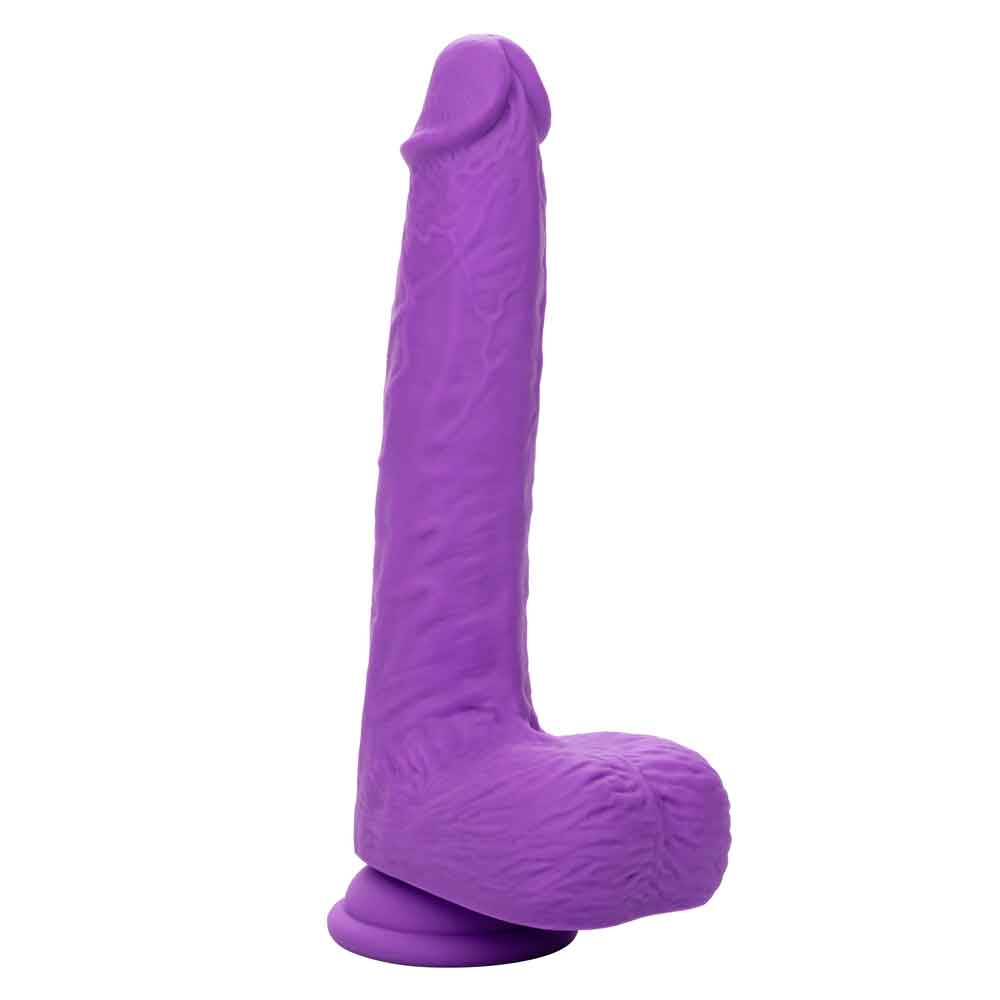 "Rechargeable Gyrating and Thrusting Silicone Studs - Purple SE0251103"