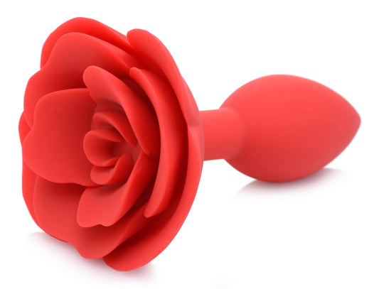 Booty Bloom Silicone Rose Anal Plug - Medium MS-AG613-MED