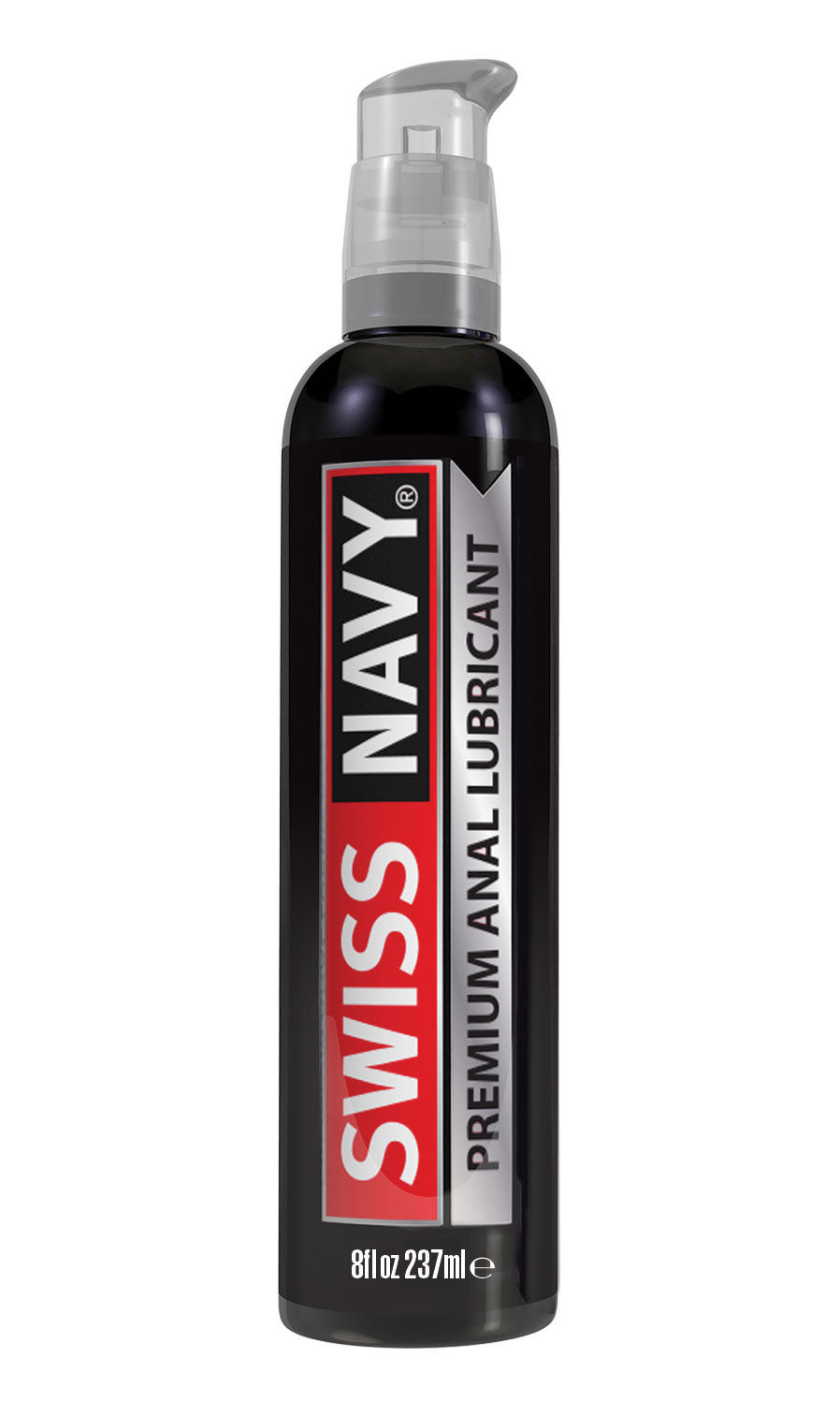 Swiss Navy Premium Silicone Anal Lubricant - 8 Oz. MD-SNAL8