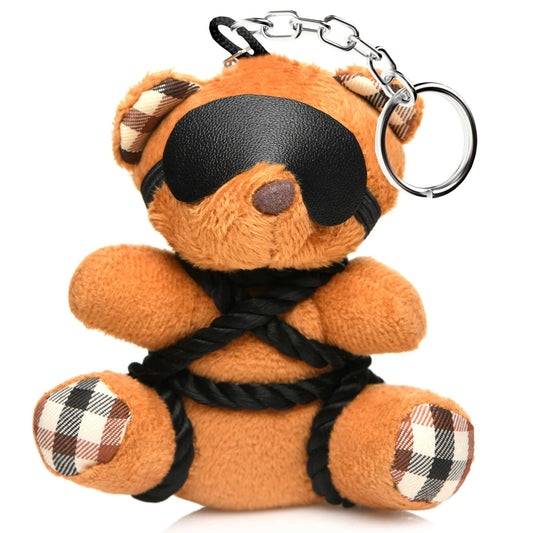 "Rope Teddy Bear Keychain MS-AH121"