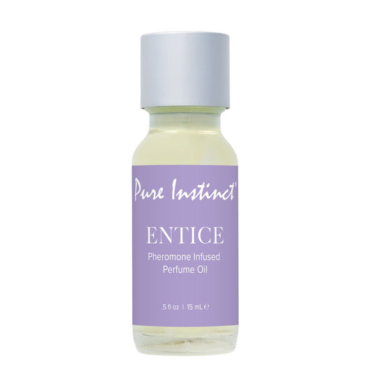 "Pure Instinct Pheromone Perfume Oil Entice Dropper 15 ml | 0.5 Fl Oz PIN5004-15"