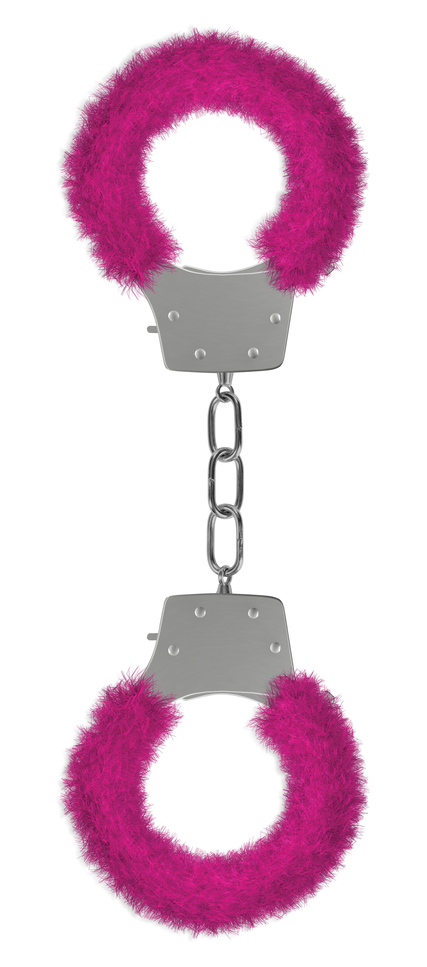 Pleasure Furry Handcuffs - Pink OU-OU004PNK