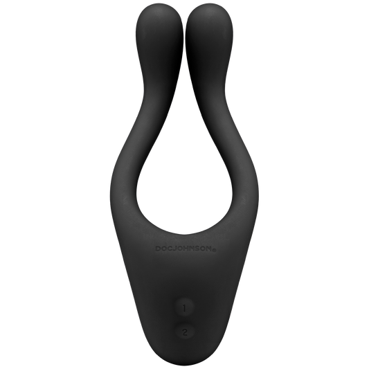 "Tryst Multi Erogenous Zone Silicone Massager - Black DJ0990-05-BX"