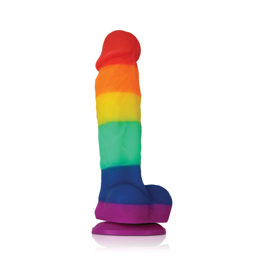 "Colours Pride Edition - 5 Inch Dildo - Rainbow NSN0408-05"