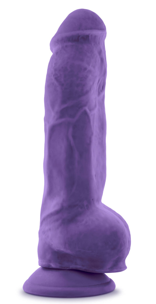 "Au Naturel - Bold - Big Boy -10 Inch Dildo - Purple BL-37581"