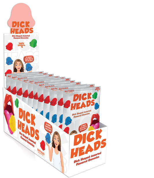 "Dick Heads Gummies - Dick Shaped Gummies - Assorted Flavors HTP3511-D"