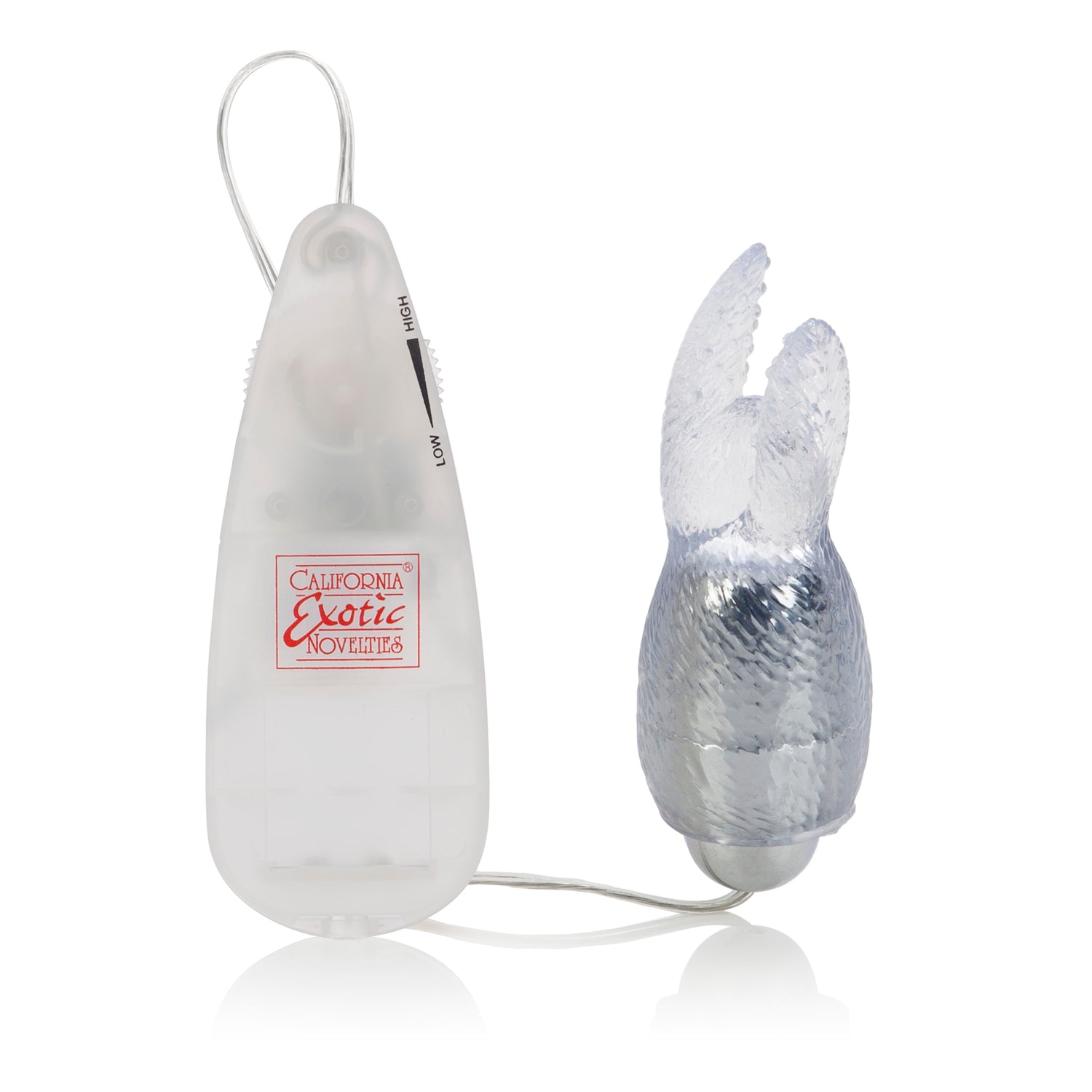 "Pocket Exotics Snow Bunny Bullet - Clear SE1108552"