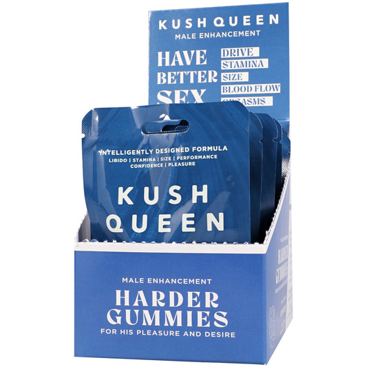 "Kush Queen Harder Gummies Male Enhancement 12 Pack Display 1 Per Pack DJ4552-31-BX"