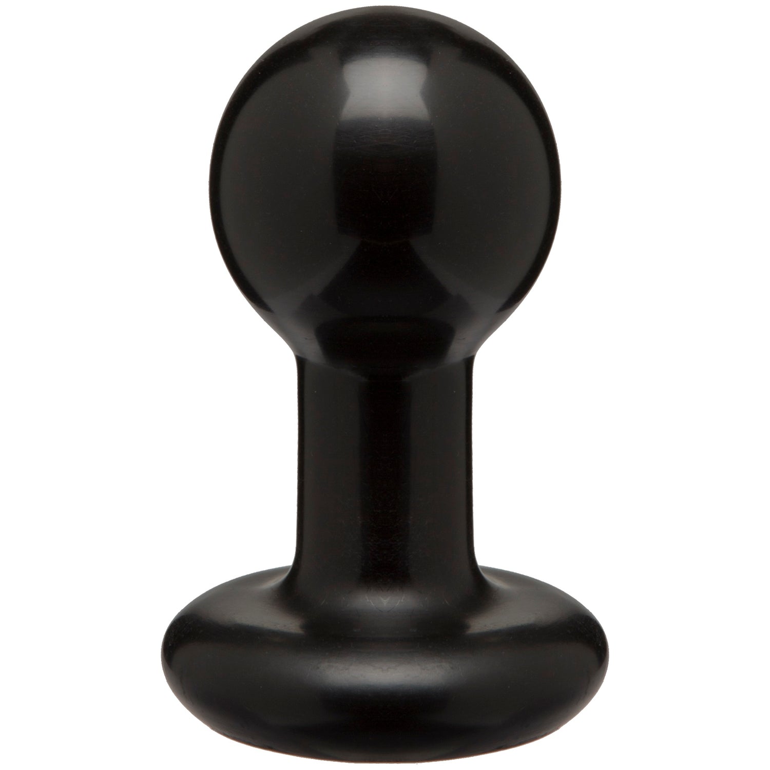 Round Butt Plug - Small - Black DJ0244-53