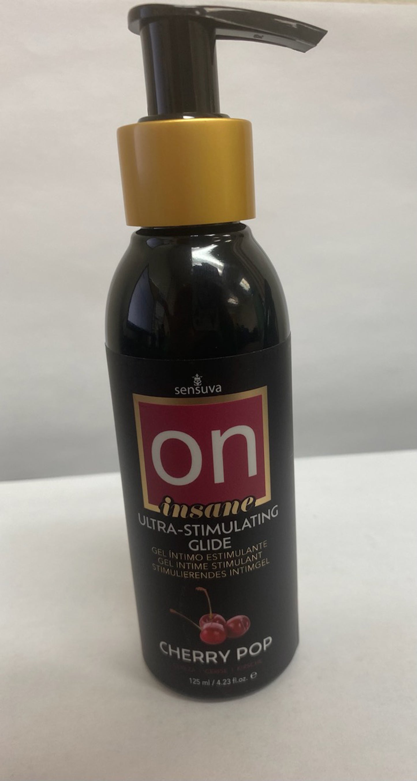 "On Insane Ultra-Stimulating Personal Moisturizer - 4oz Cherry Pop SEN-VL588-ML"