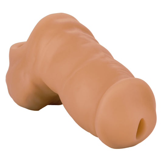 "Packer Gear 4 Inch Ultra-Soft Silicone Stp Packer - Tan SE1582253"