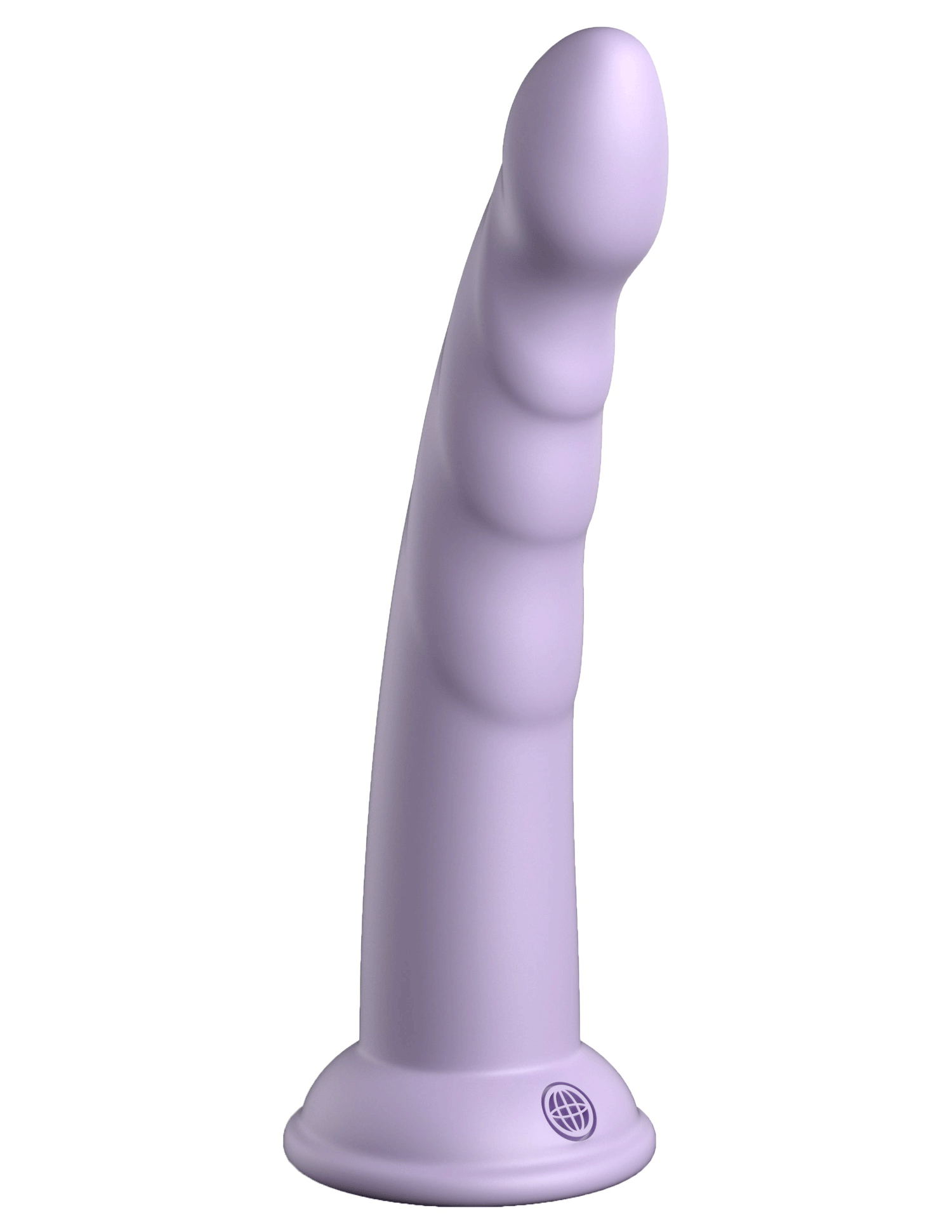 "Dillio Platinum - Slim Seven 7 Inch Dildo - Purple PD5387-12"