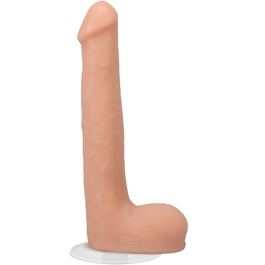 "Signature Cocks Oliver Flynn Ultraskyn Dual Density 10 Inch Cock - Vanilla DJ8160-29-BX"