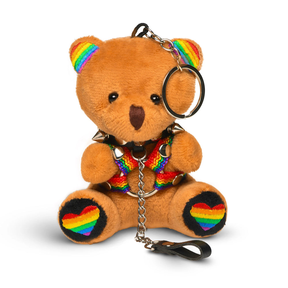 "Pride Bear Keychain MS-AH614"