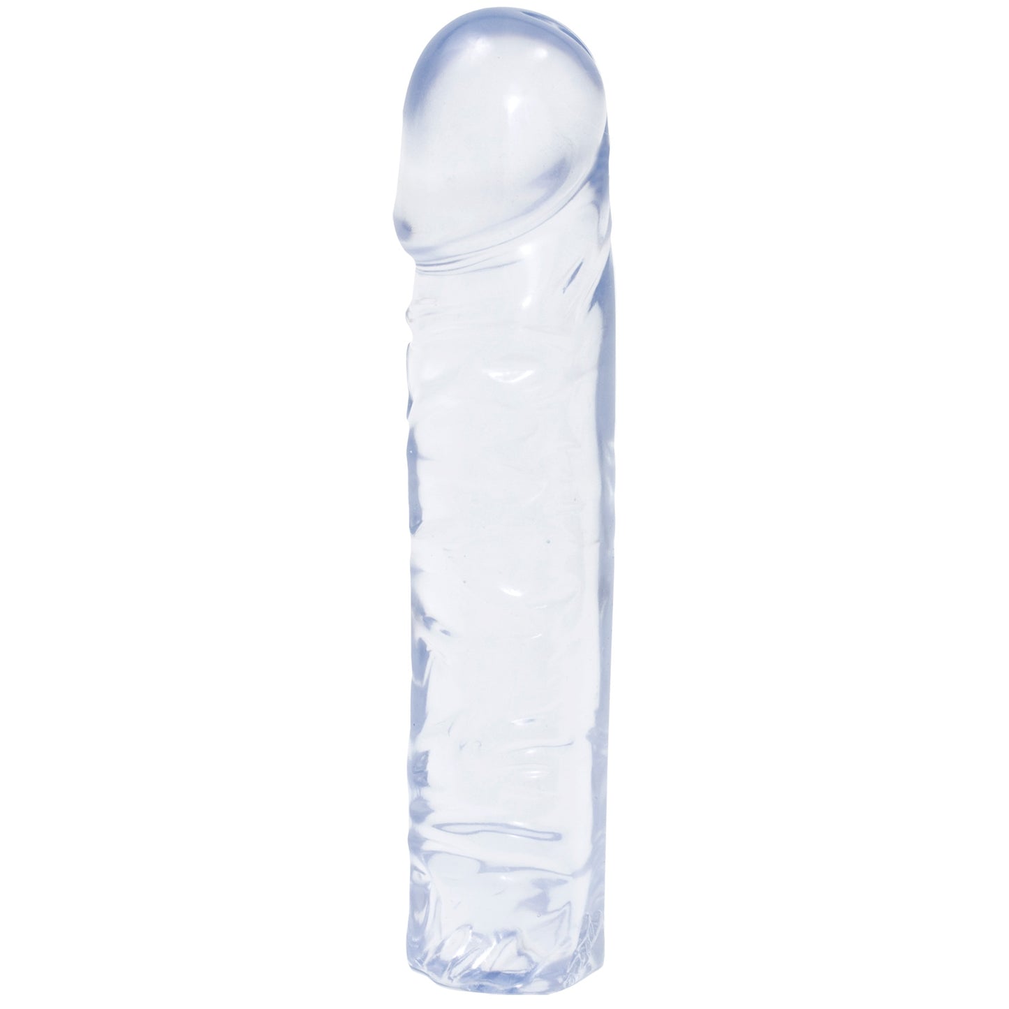 "Crystal Jellies Classic Dong 8 Inch - Clear DJ0285-02"