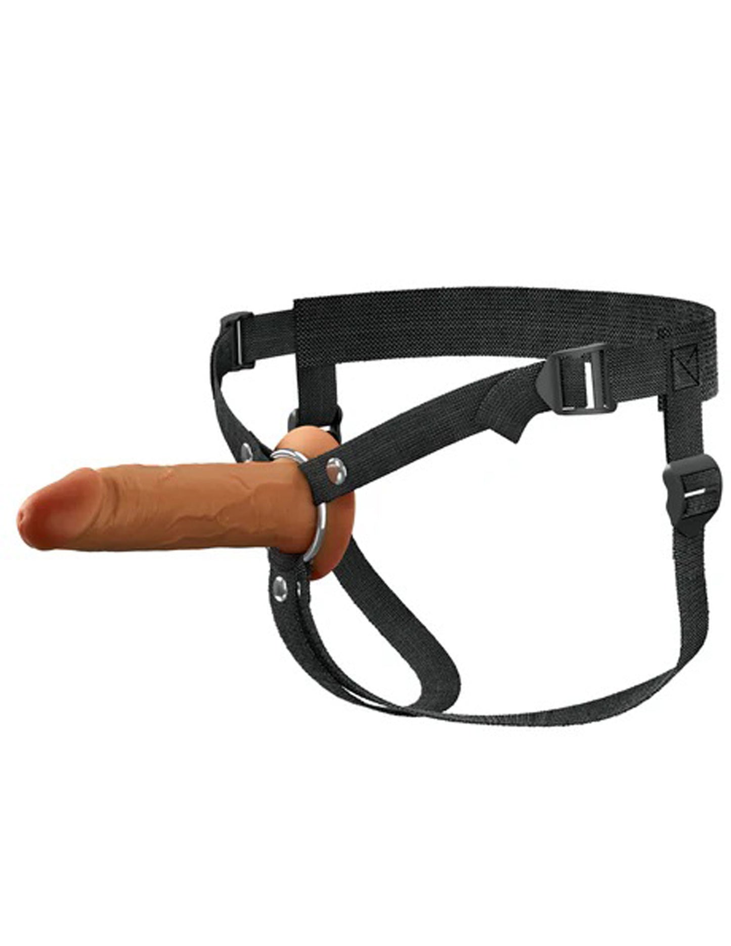 "Fantasy X-Tensions Elite 6 Silicone Hollow Strap Dual Density Brown PD4158-29"