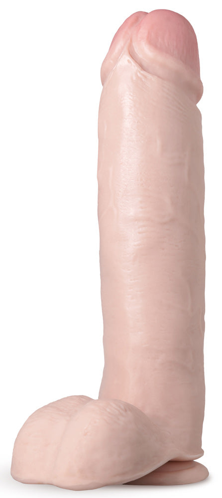 "Au Naturel - Huge - 10 Inch Dildo - Vanilla BL-26713"