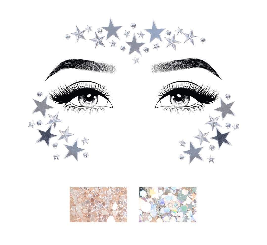 Dream Jewels Sticker - Silver LA-EYE028