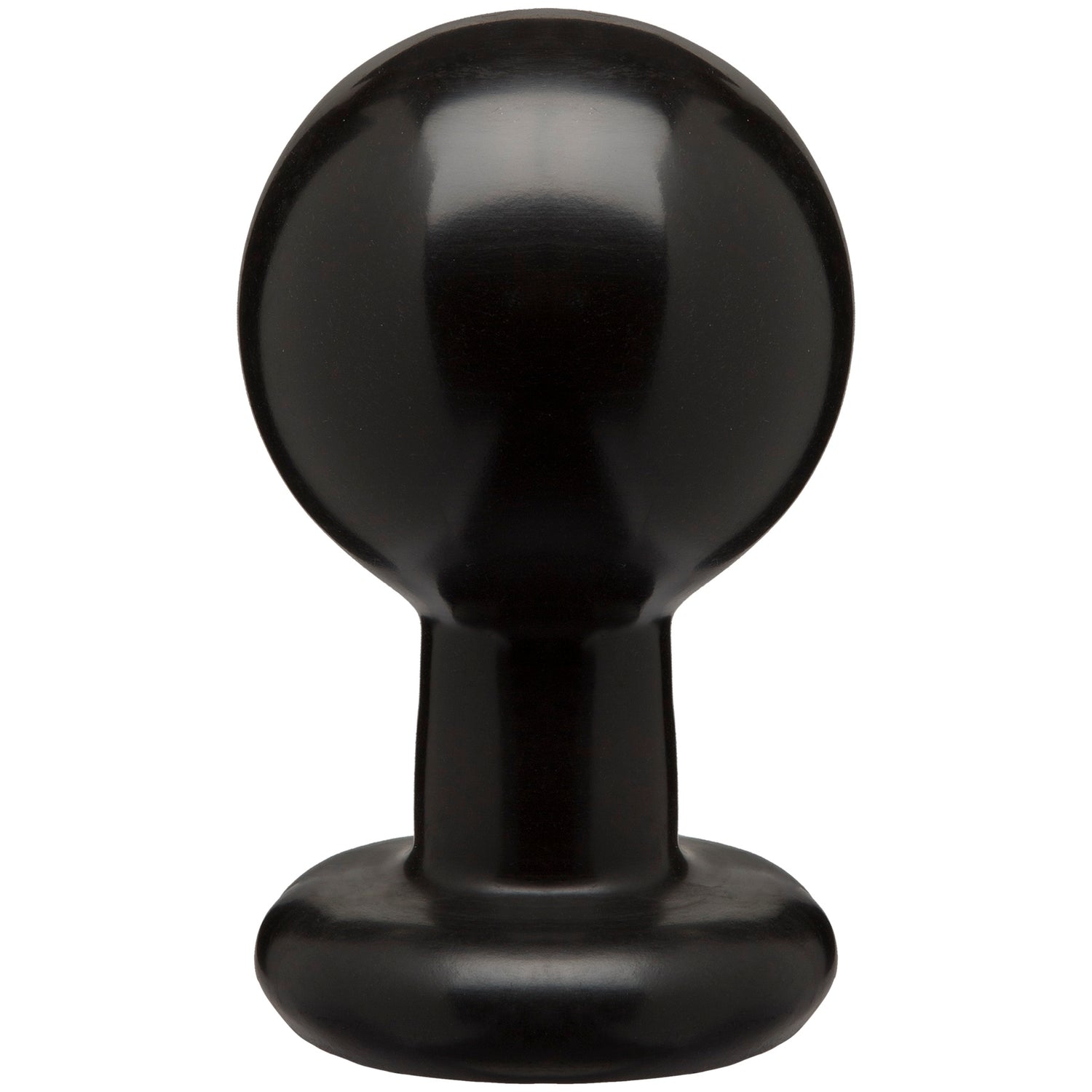 Round Butt Plug - Large - Black DJ0244-59