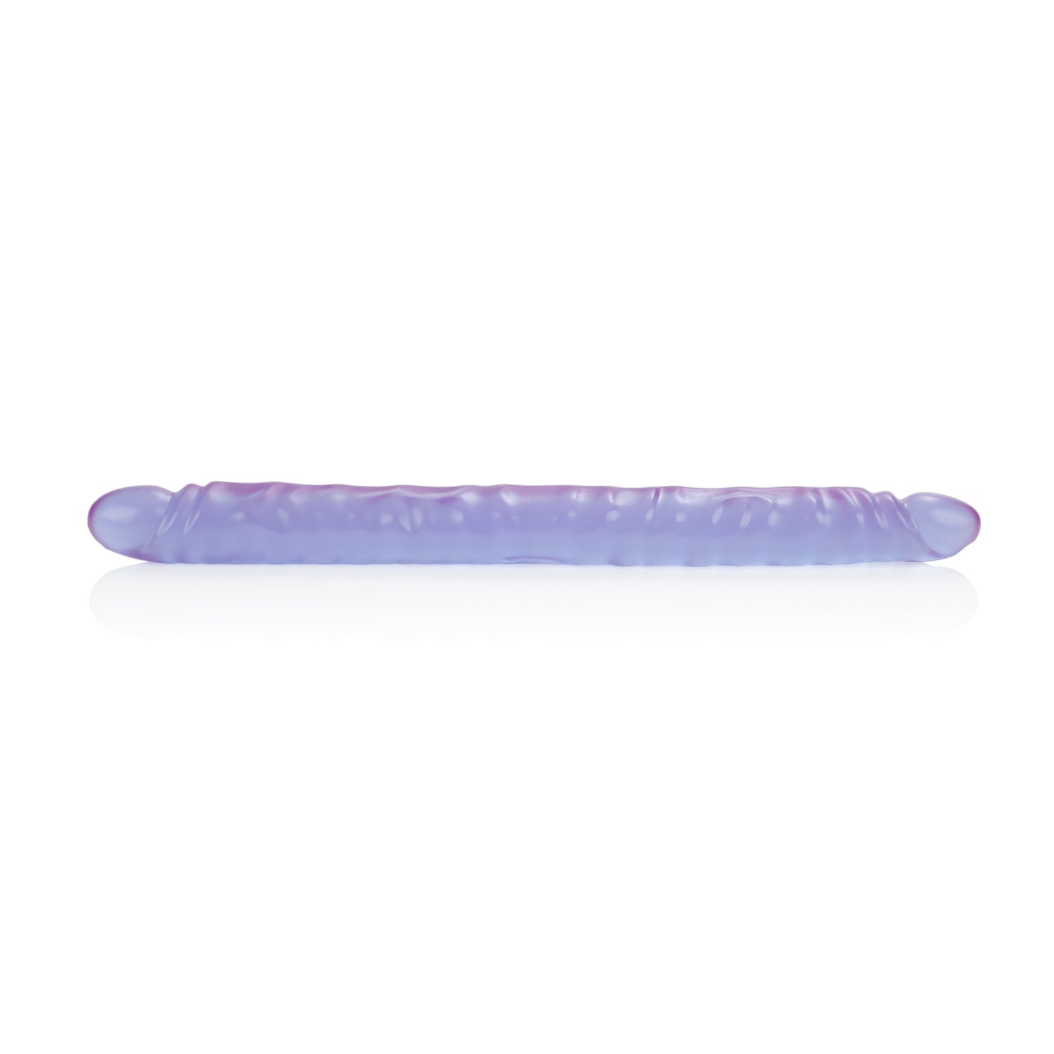 "Slim Jim Duo 17 Inches Veined Super Slim Dong - Purple SE0280902"