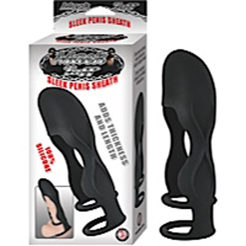 Mack Tuff Sleek Penis Sheath - Black NW2553