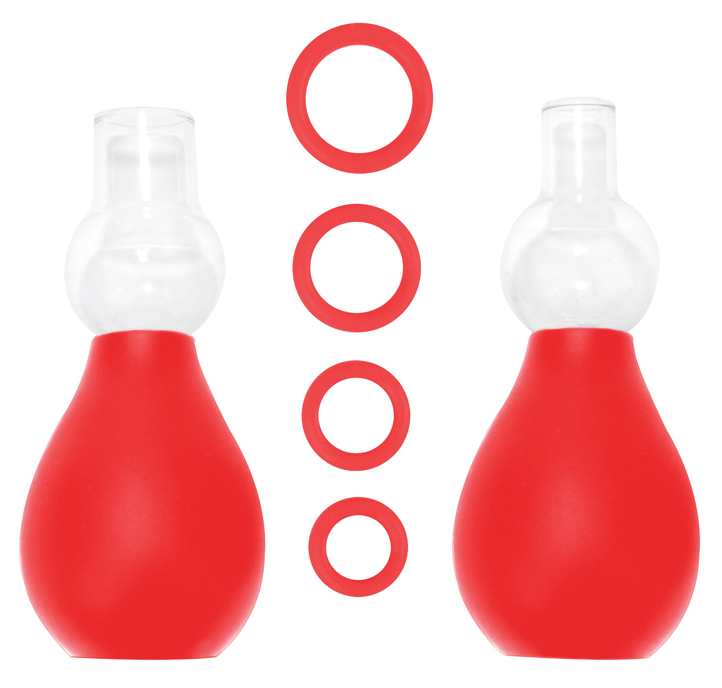 Nipple Erector Set - Red OU-OU056RED