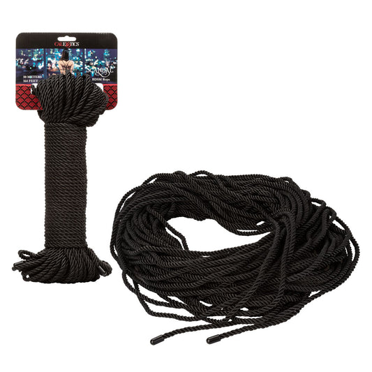 Scandal BDSM Rope 164 Ft/ 50m - Black SE2711992