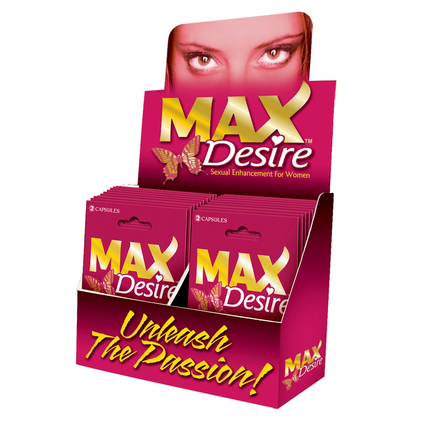 Max Desire - 24 Count Display - 2 Count Packets MD-MXD2PAK