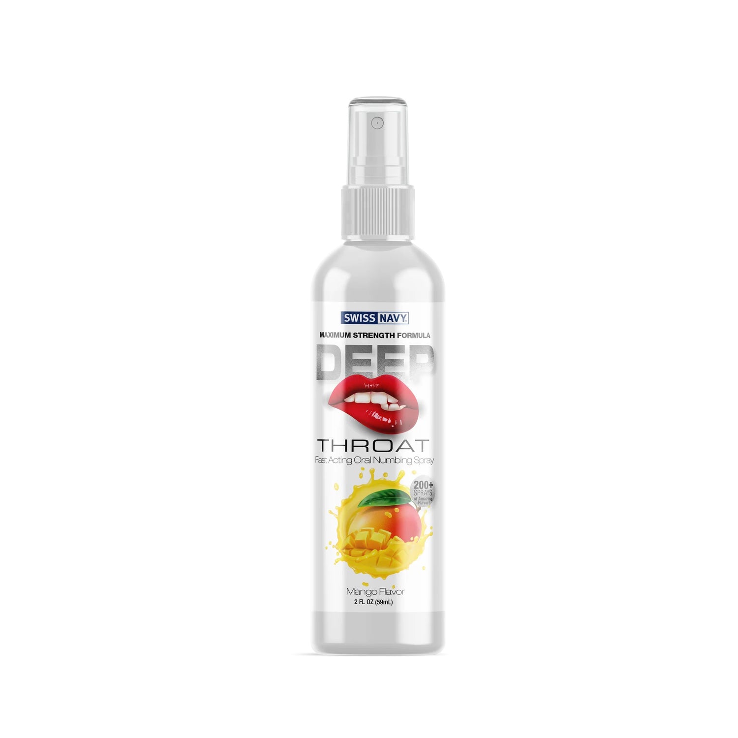 Swiss Navy Deep Throat Spray - Mango - 2 Oz MD-SNDTSCM2