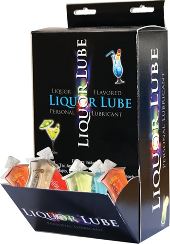 Liquor Lube  Assorted Flavors 50 Pcs Display HTP2650D