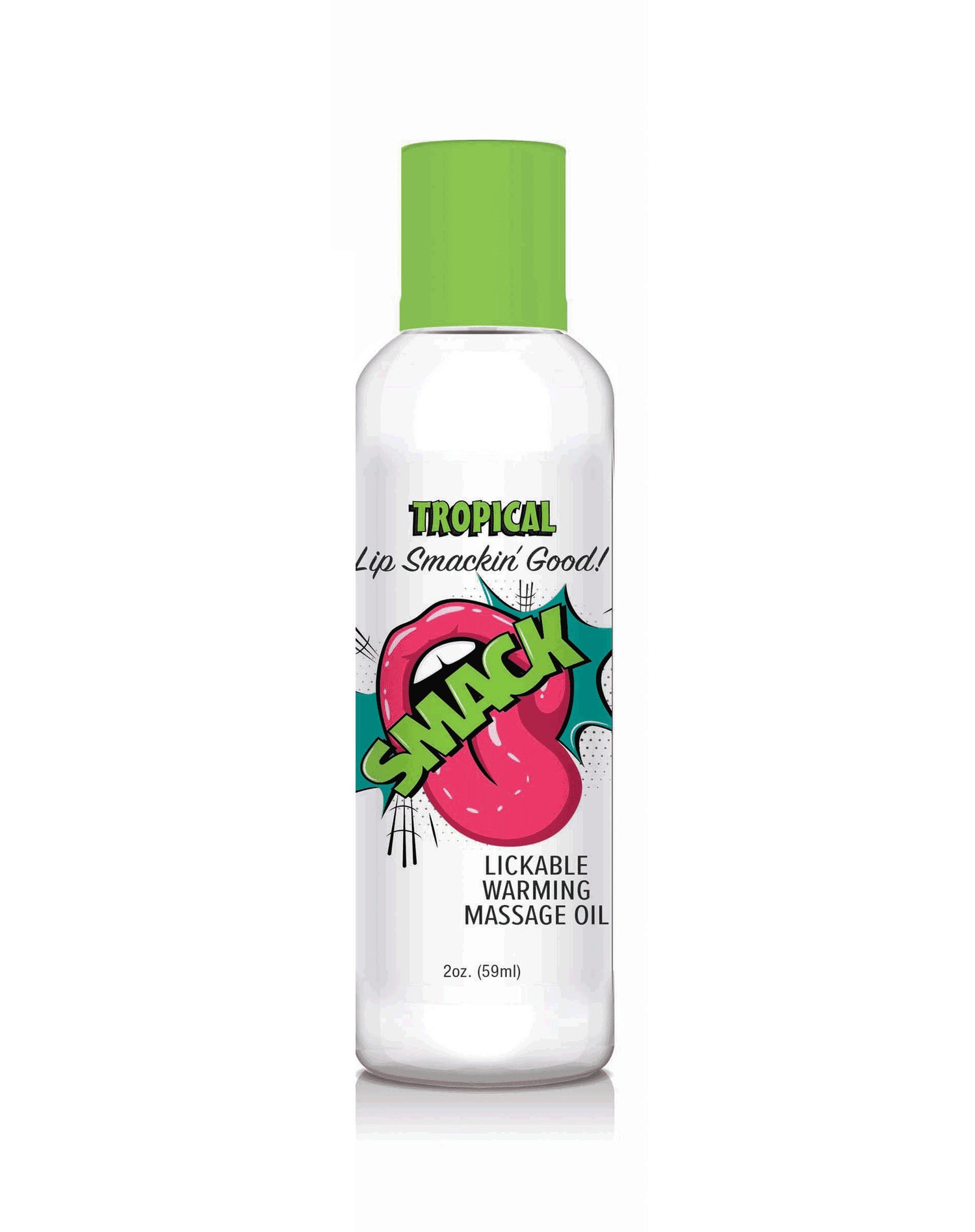 Smack Warming and Lickable Massage Oil - Tropical  2 Oz LG-BT409