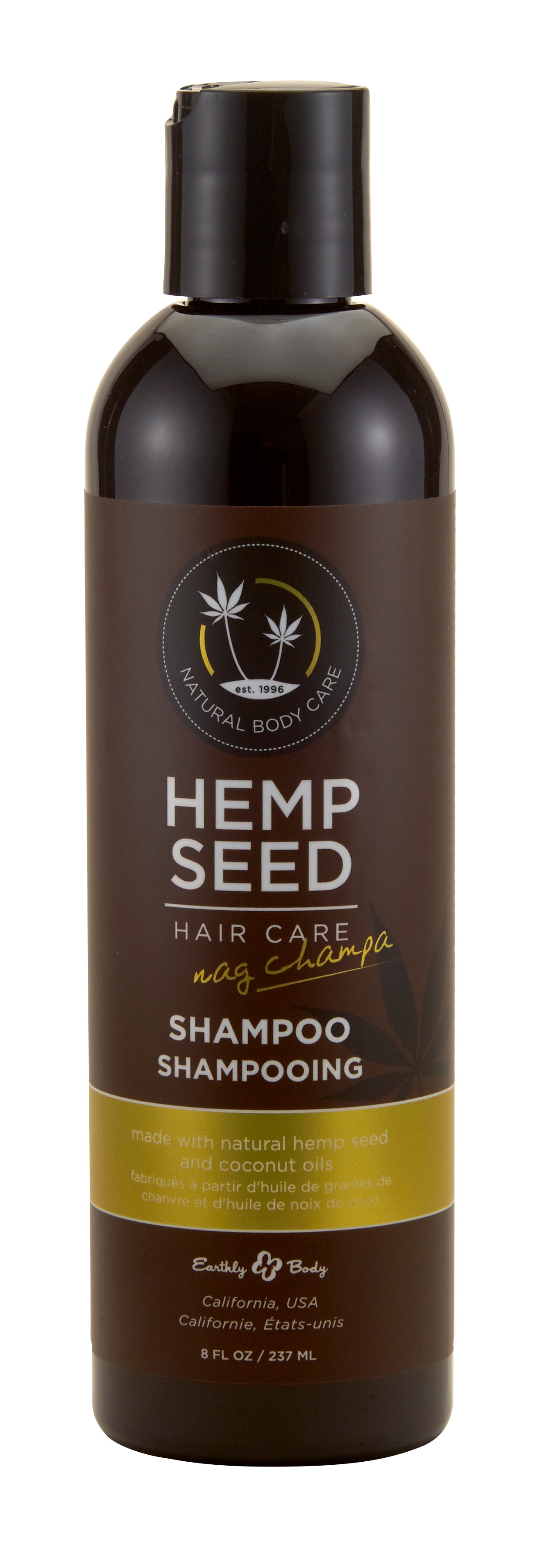 Hemp Seed Hair Care Shampoo - Nag Champa 8 Oz EB-HSHS020