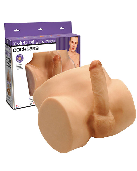 Virtual Sex Featherweight Cyberskin Cock & Ass TS1074957