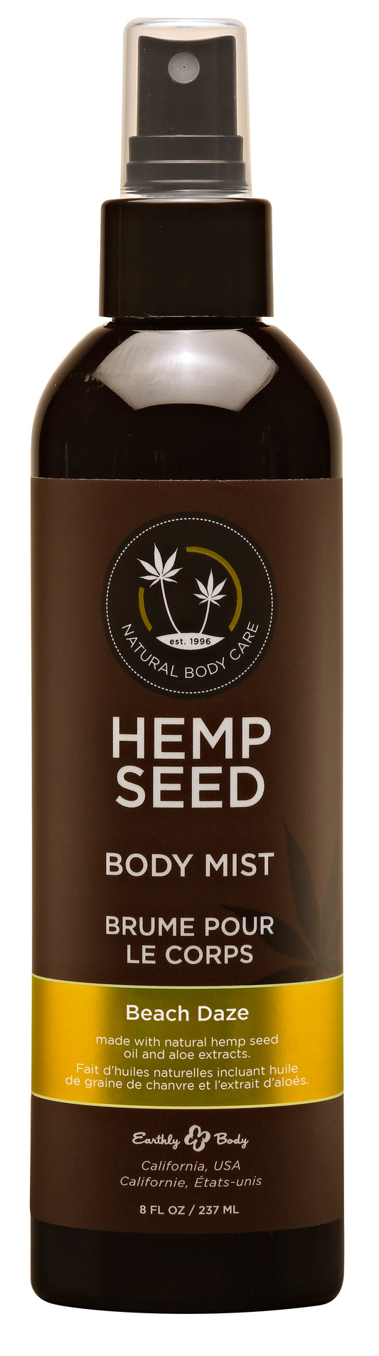 Hemp Seed Body Mist - Beach Daze - 8 Fl. Oz. / 237ml EB-SP045